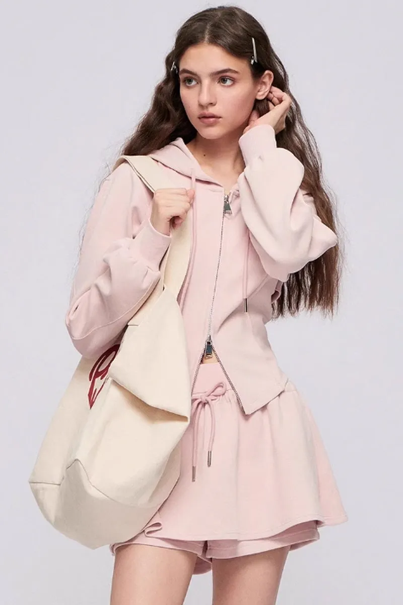 Cut-Out design Hooded Jacket / Trousers / Shorts