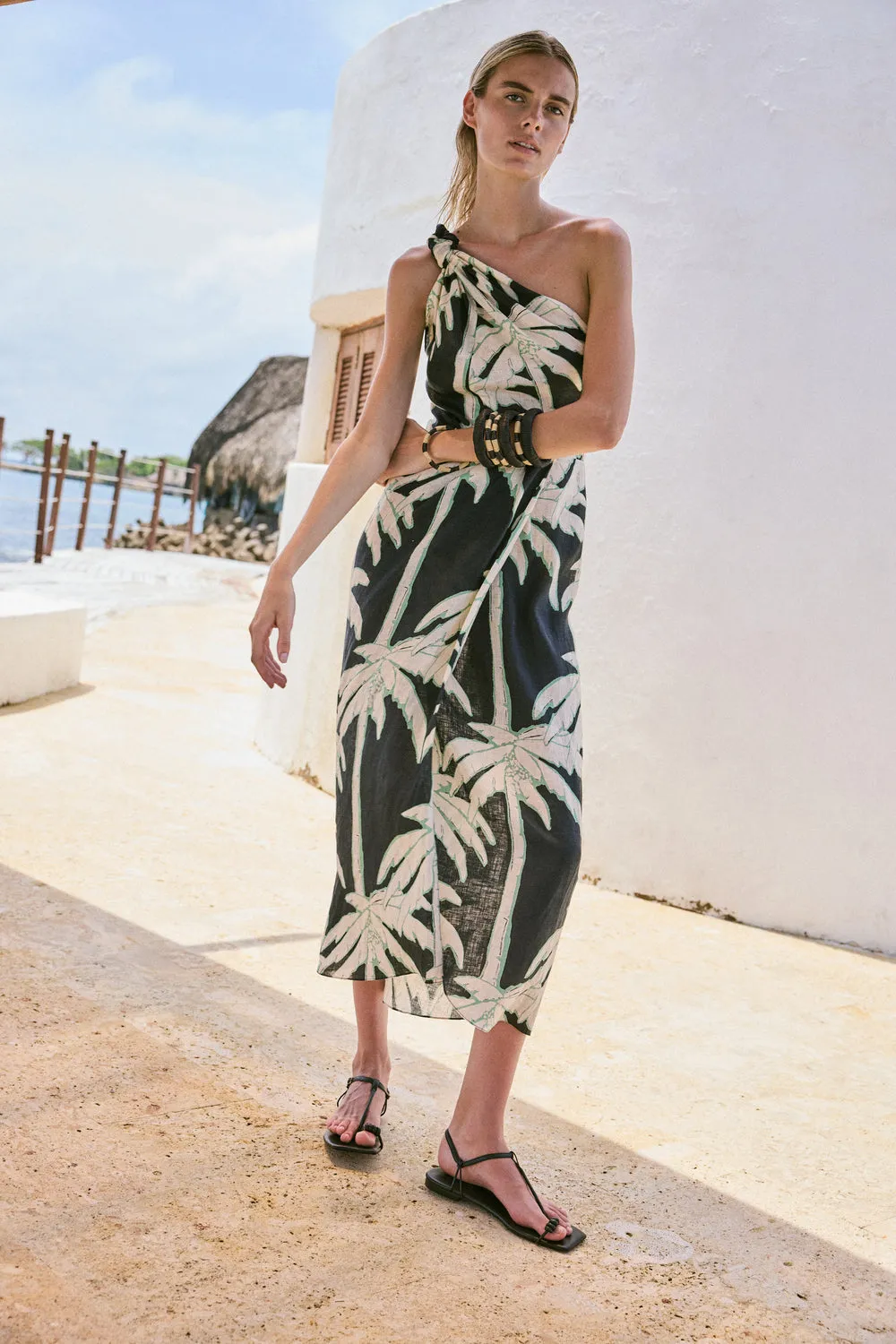 Dark Palms Dress
