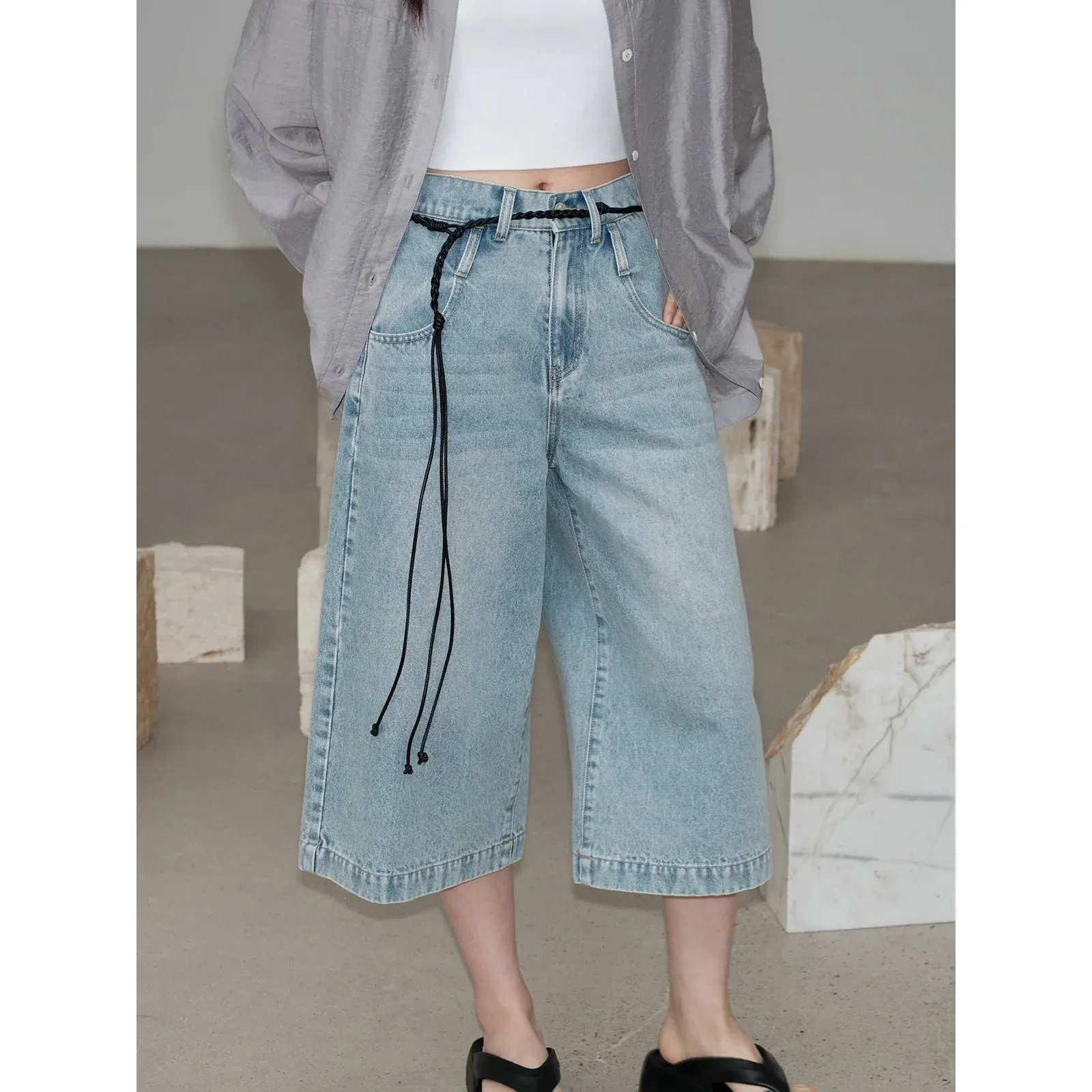 Denim Culottes