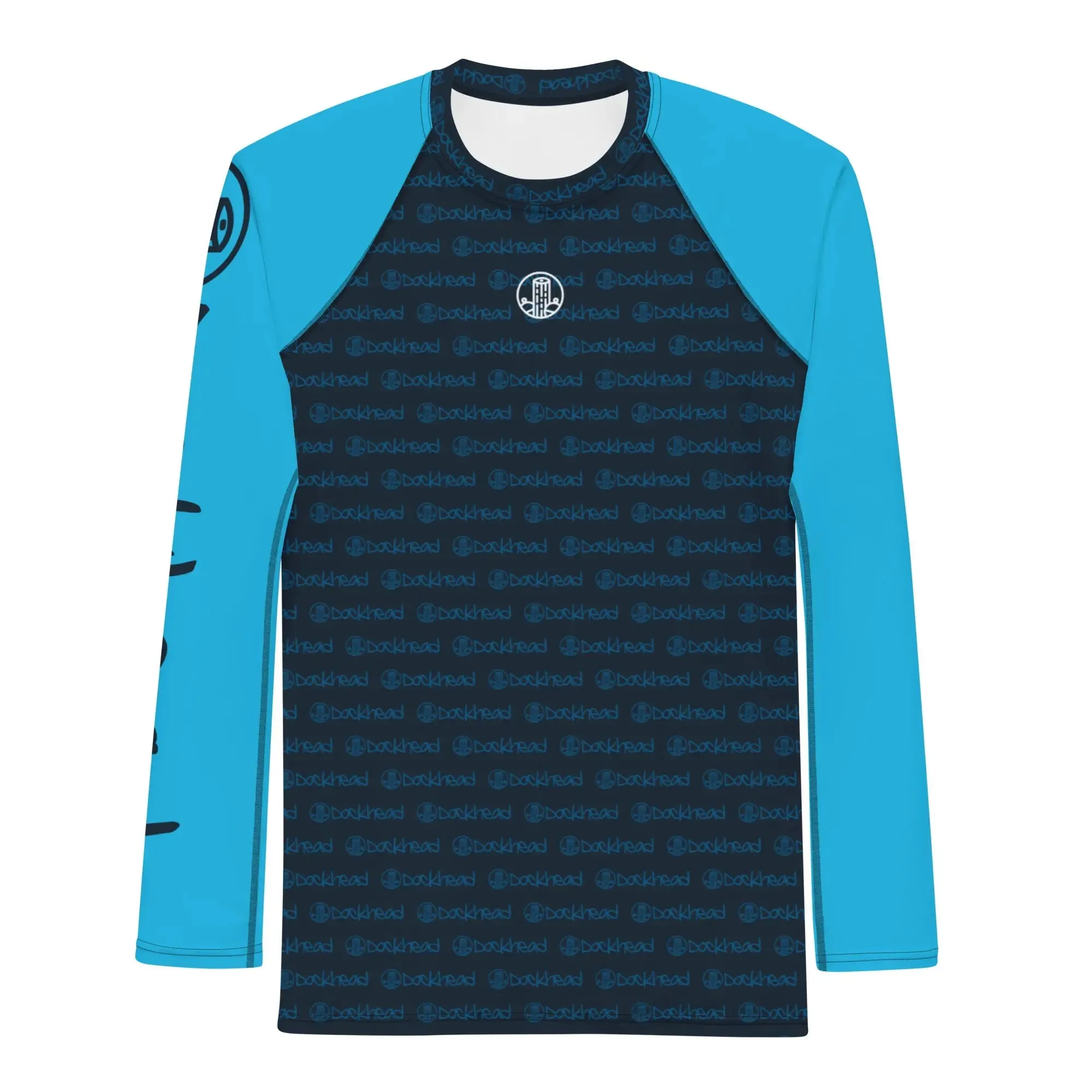 Drunk On Waves Men's Rash Guard Shirt