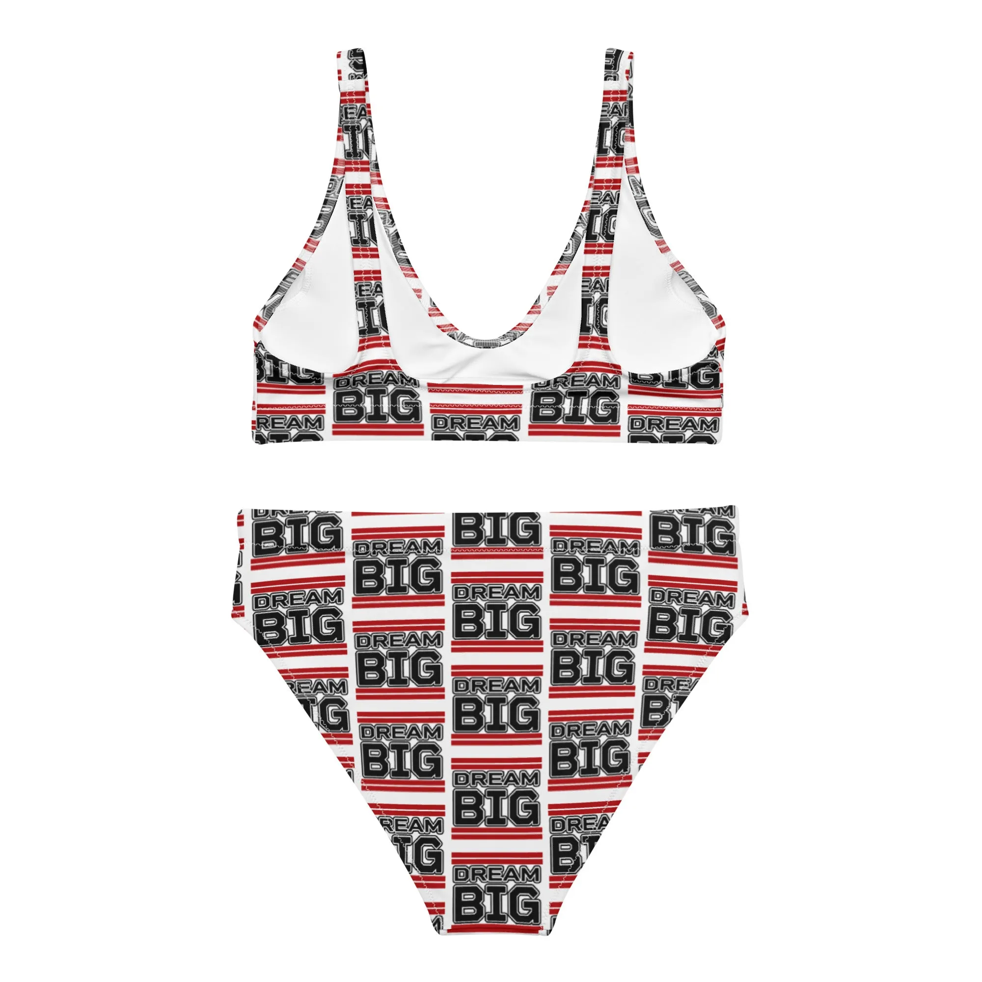 Eco-Friendly High-Waisted Bikini