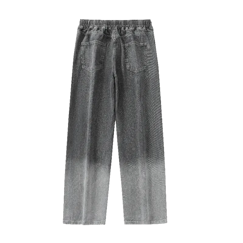 Elastic waist jeans-D90 | Inspanda