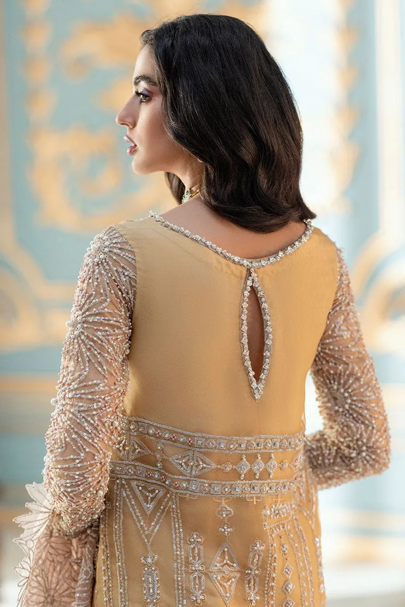 Elegant Fancy Salwar Kameez in Sun Yellow Shade #PF306