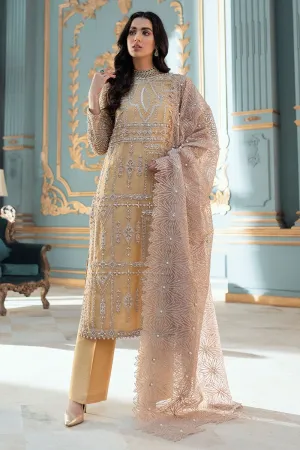 Elegant Fancy Salwar Kameez in Sun Yellow Shade #PF306