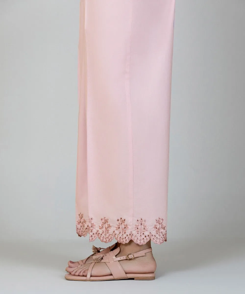 Embroidered Cambric Culottes