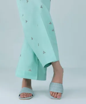 Embroidered Cambric Culottes