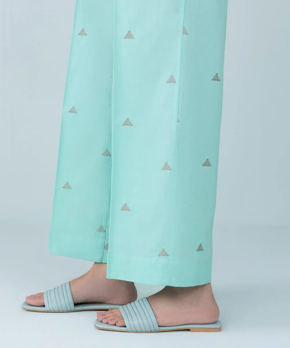Embroidered Cambric Culottes