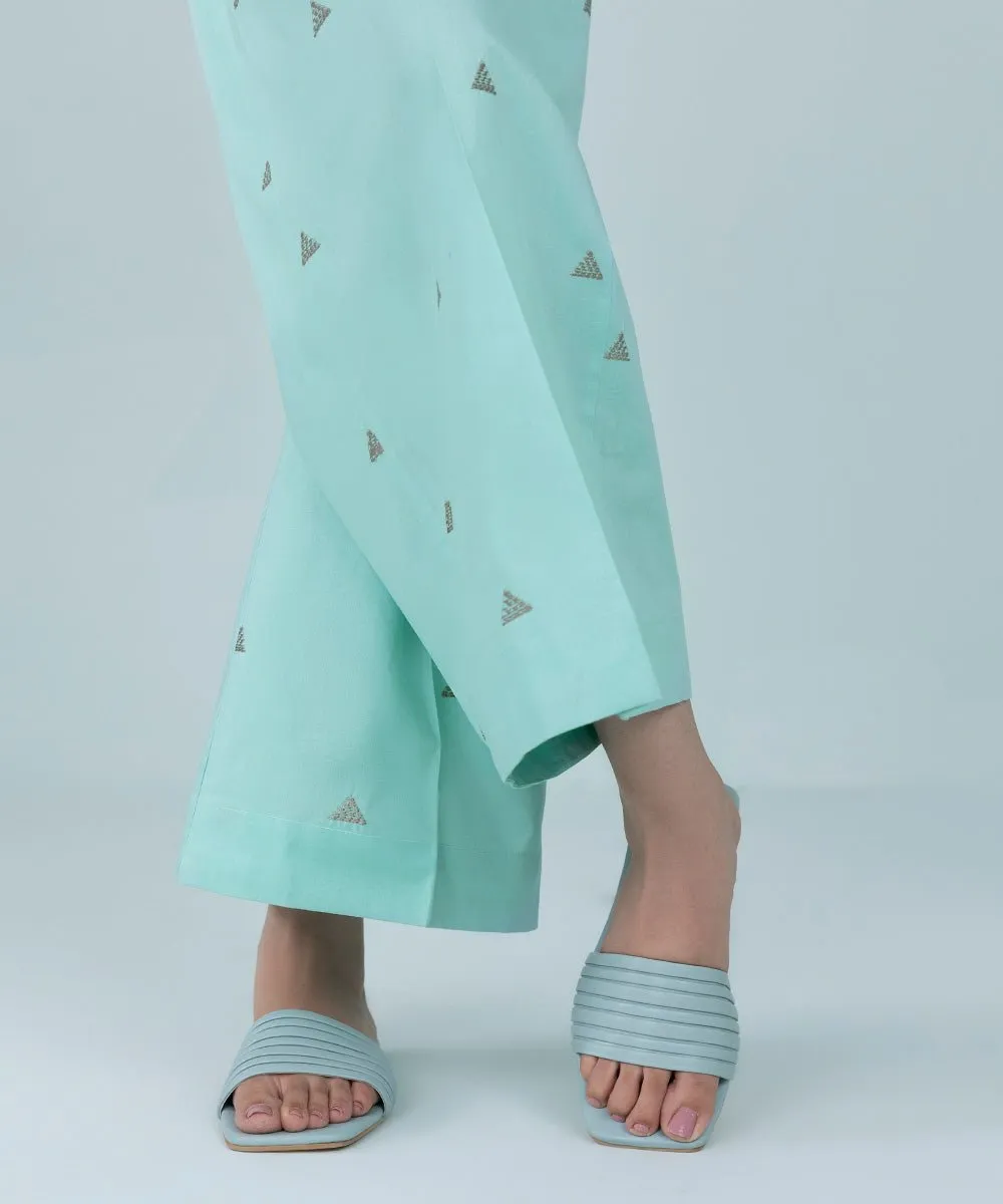 Embroidered Cambric Culottes