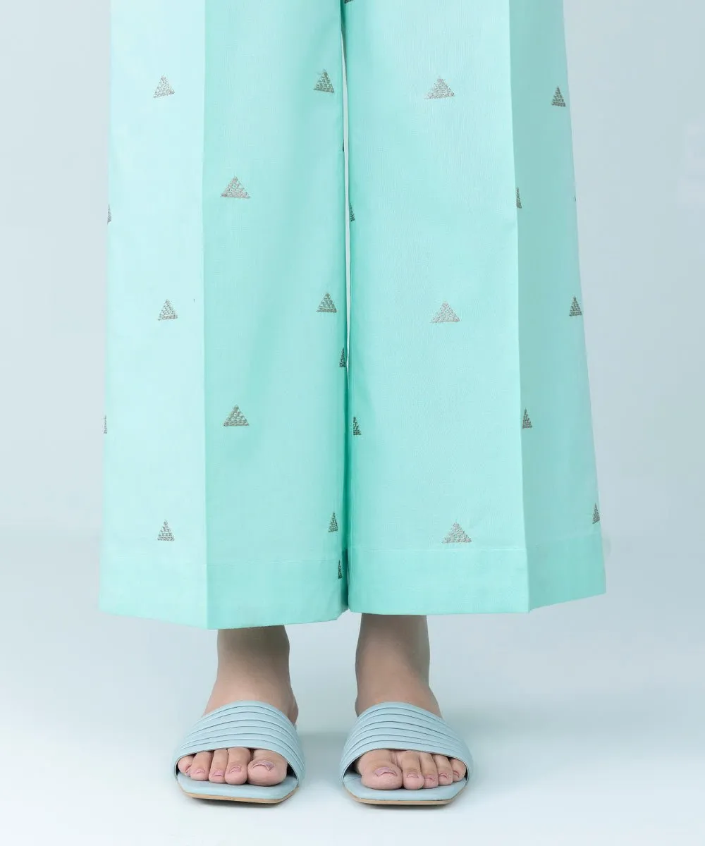 Embroidered Cambric Culottes