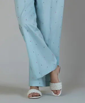 Embroidered Poplin Culottes