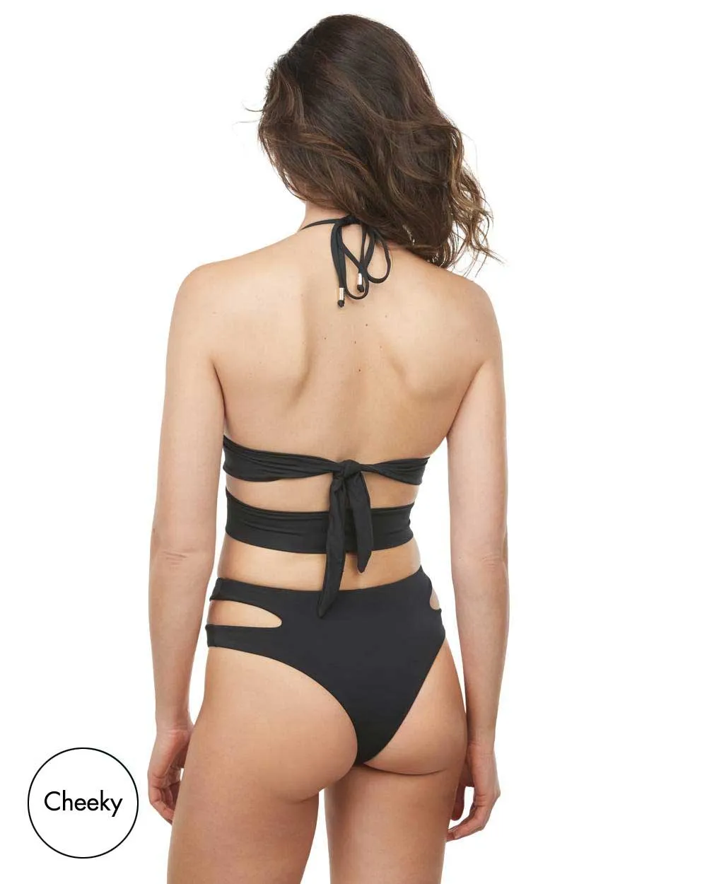 Envy Push Up ® Cutout Swimsuit Top & Cutout High Leg Bottom