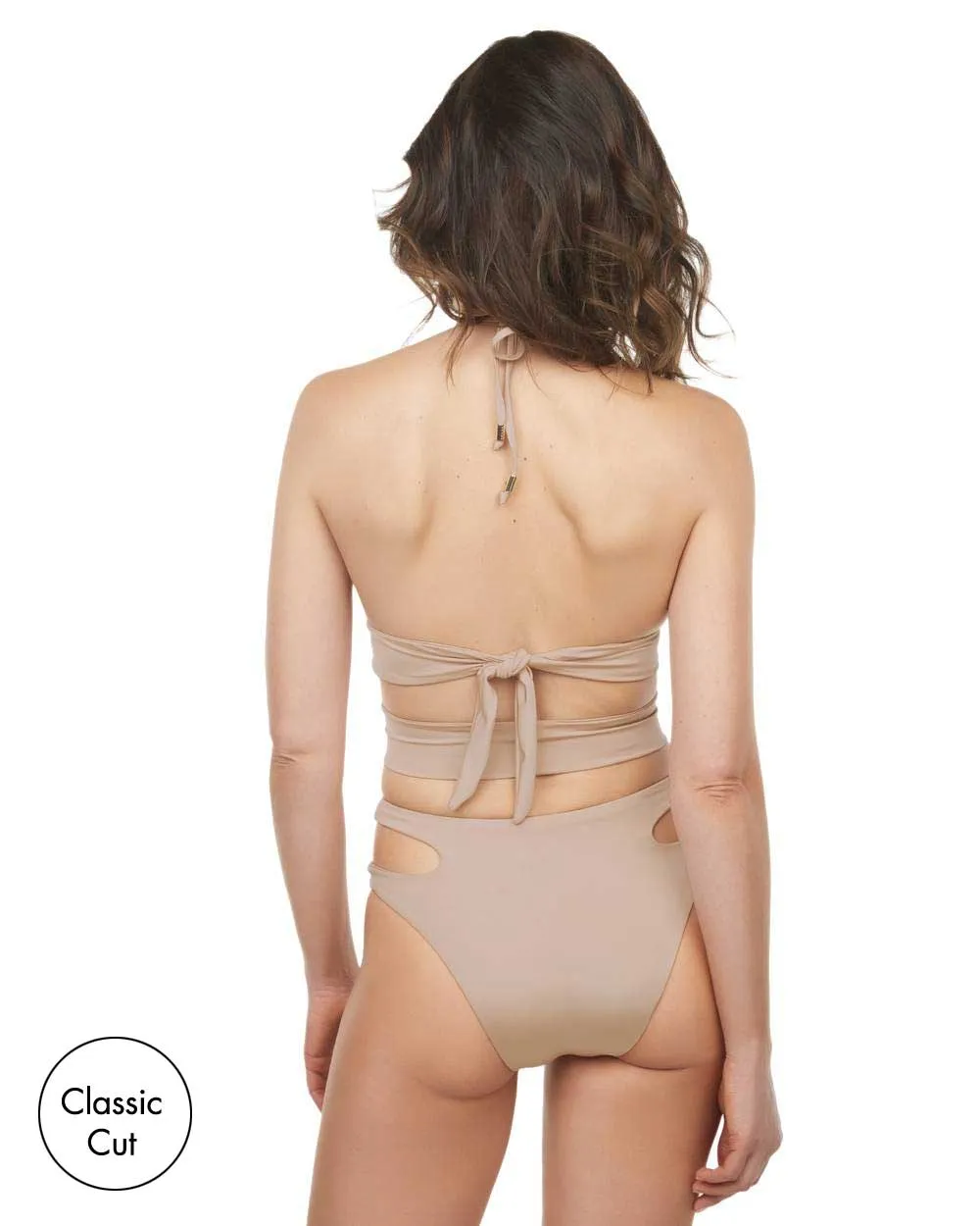 Envy Push Up ® Cutout Swimsuit Top & Cutout High Leg Bottom