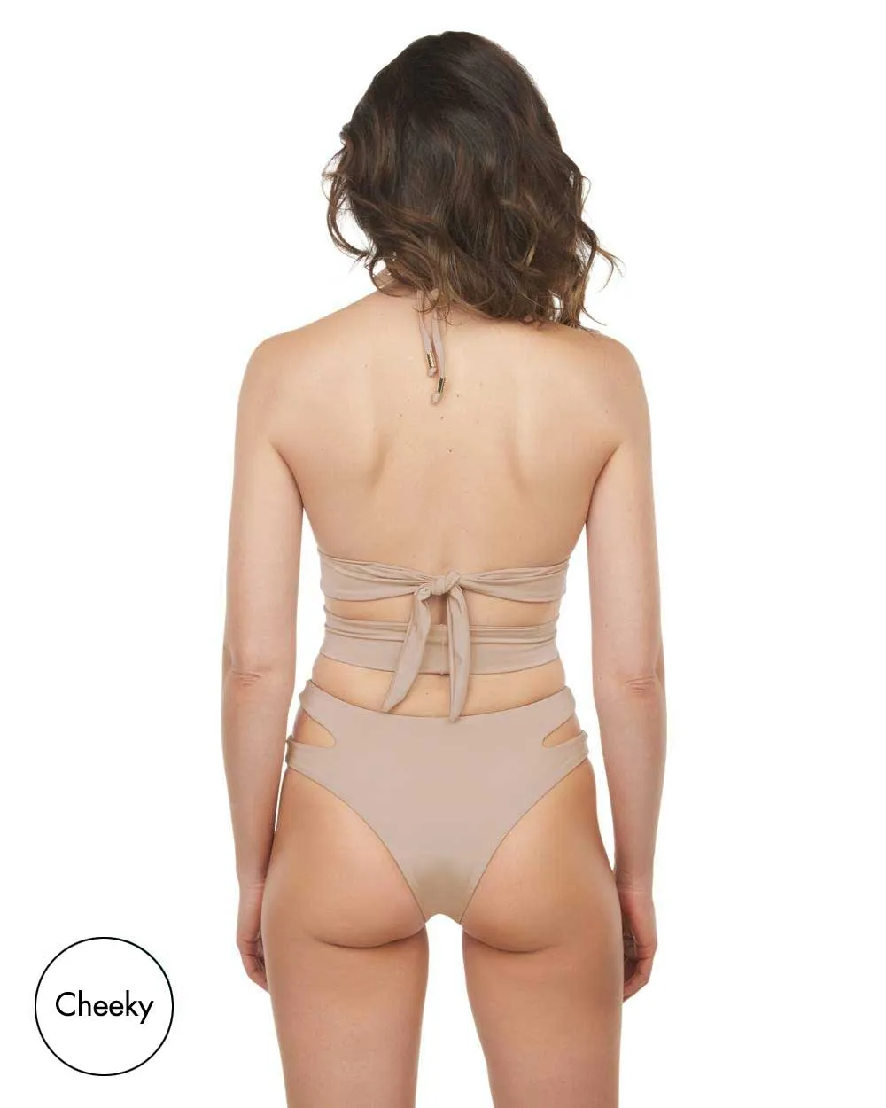 Envy Push Up ® Cutout Swimsuit Top & Cutout High Leg Bottom