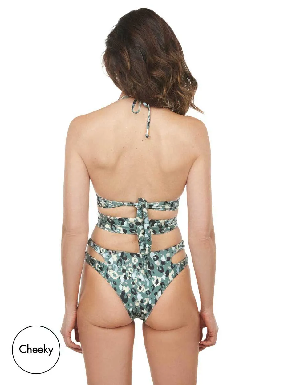 Envy Push Up ® Cutout Swimsuit Top & Cutout High Leg Bottom