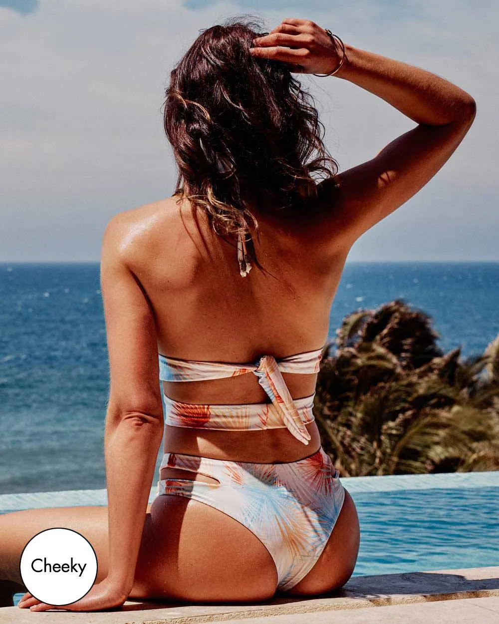 Envy Push Up ® Cutout Swimsuit Top & Cutout High Leg Bottom