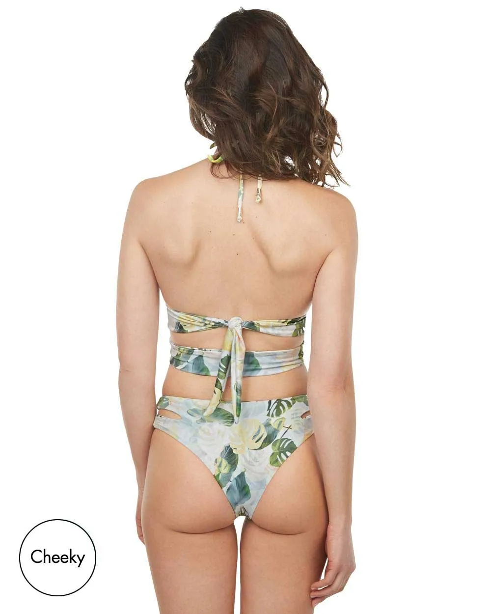 Envy Push Up ® Cutout Swimsuit Top & Cutout High Leg Bottom