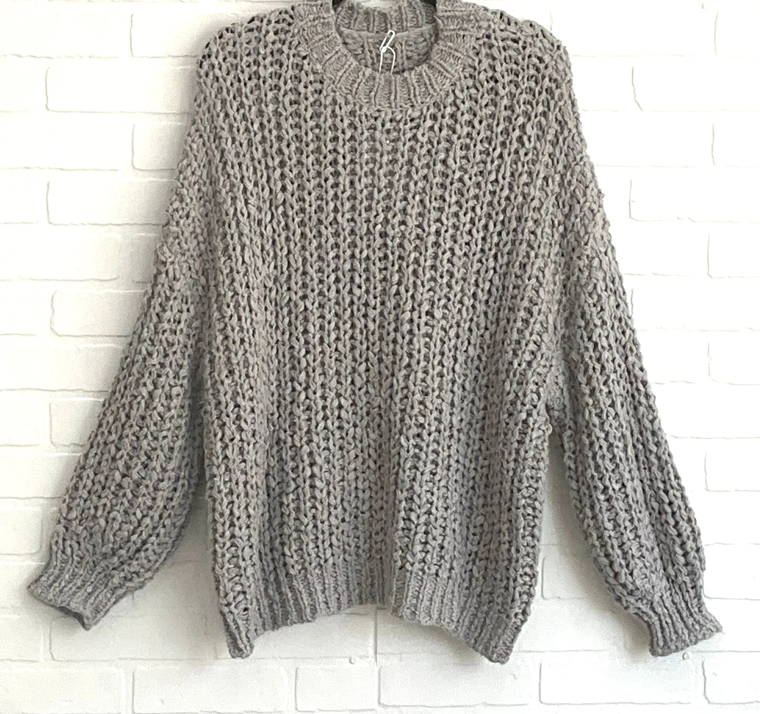 Flex Moda chunky cable knit sweater