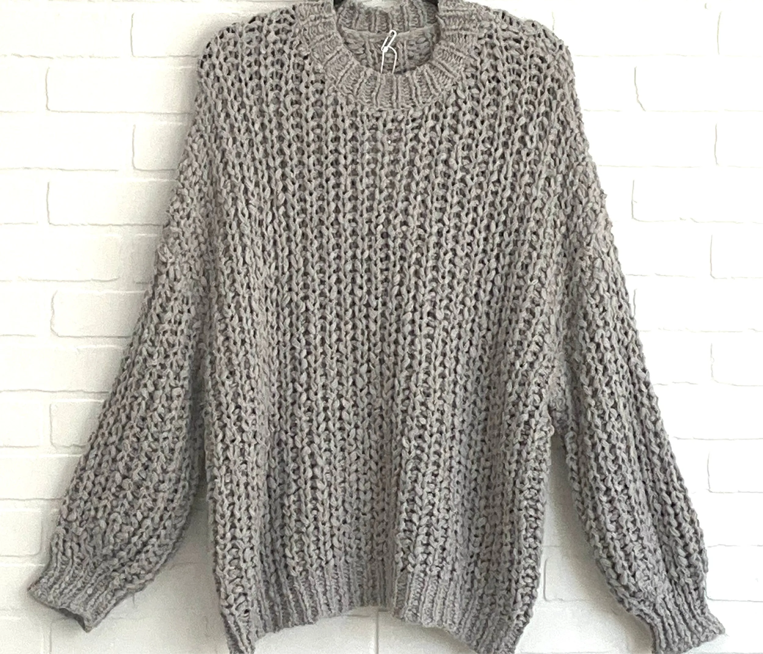 Flex Moda chunky cable knit sweater