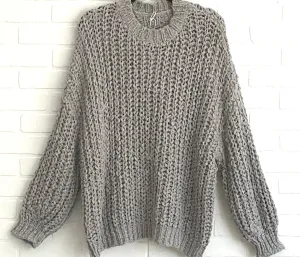 Flex Moda chunky cable knit sweater