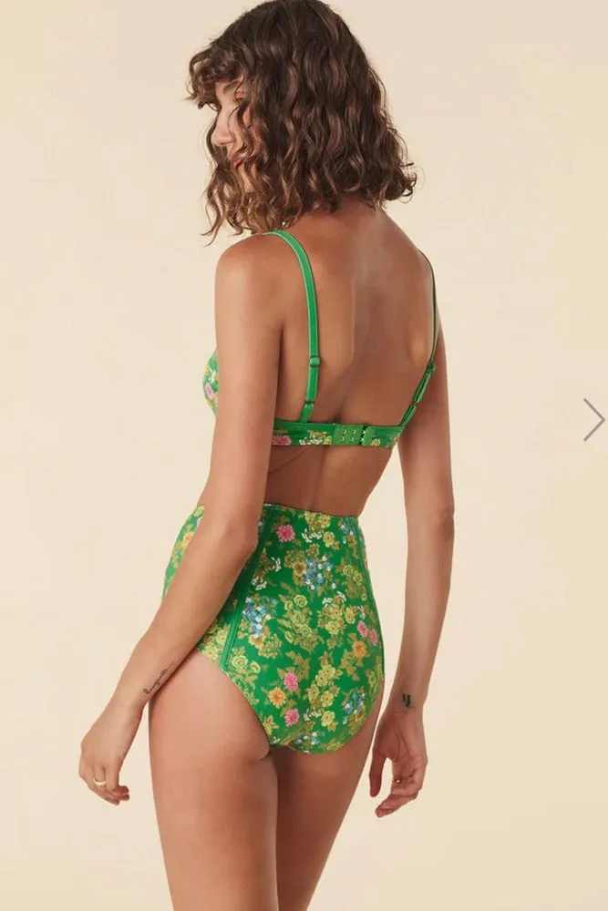 Flora High Waisted Bloomers Citrus Crush