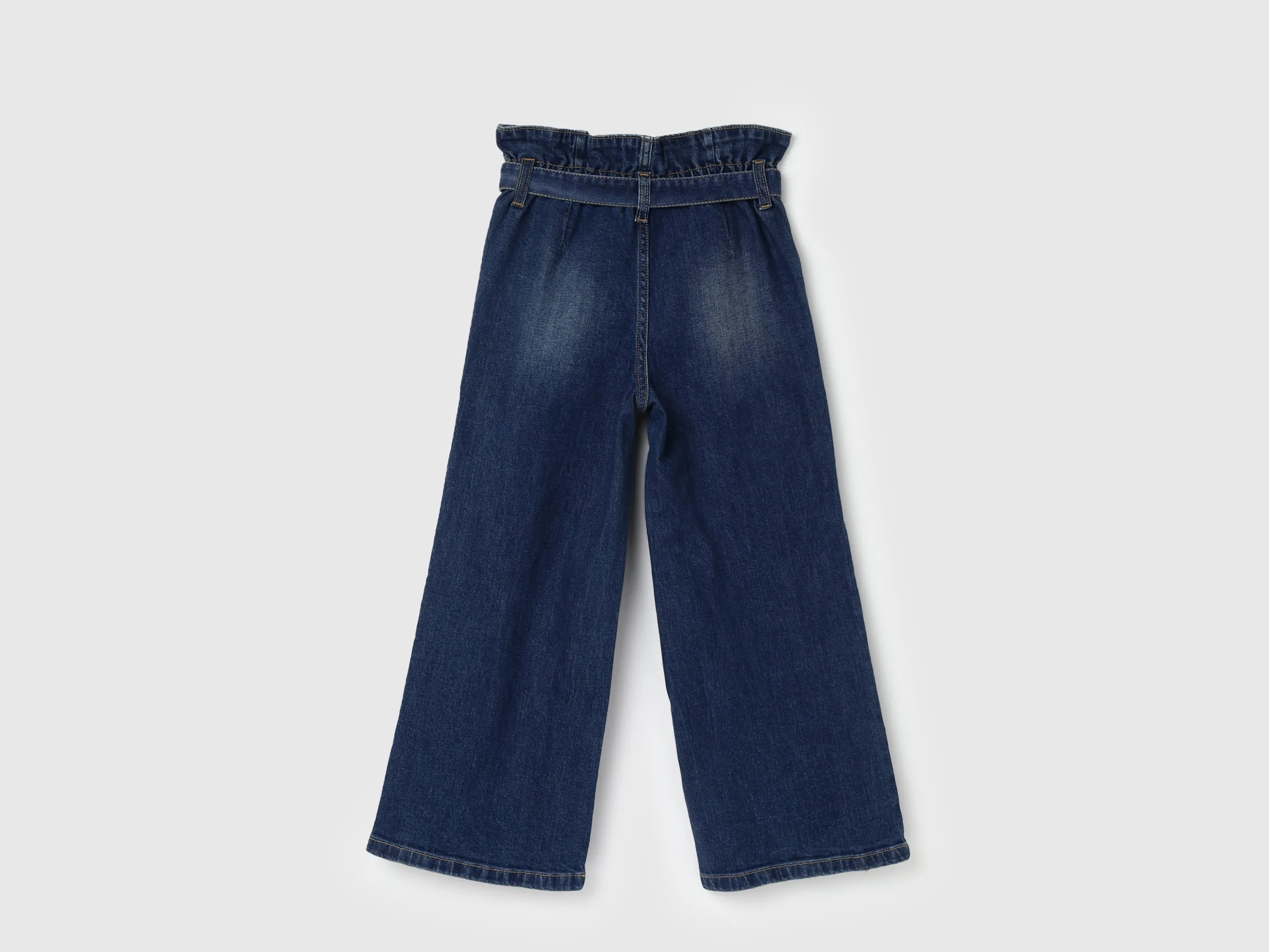 Girl's Solid Wide Leg Culottes