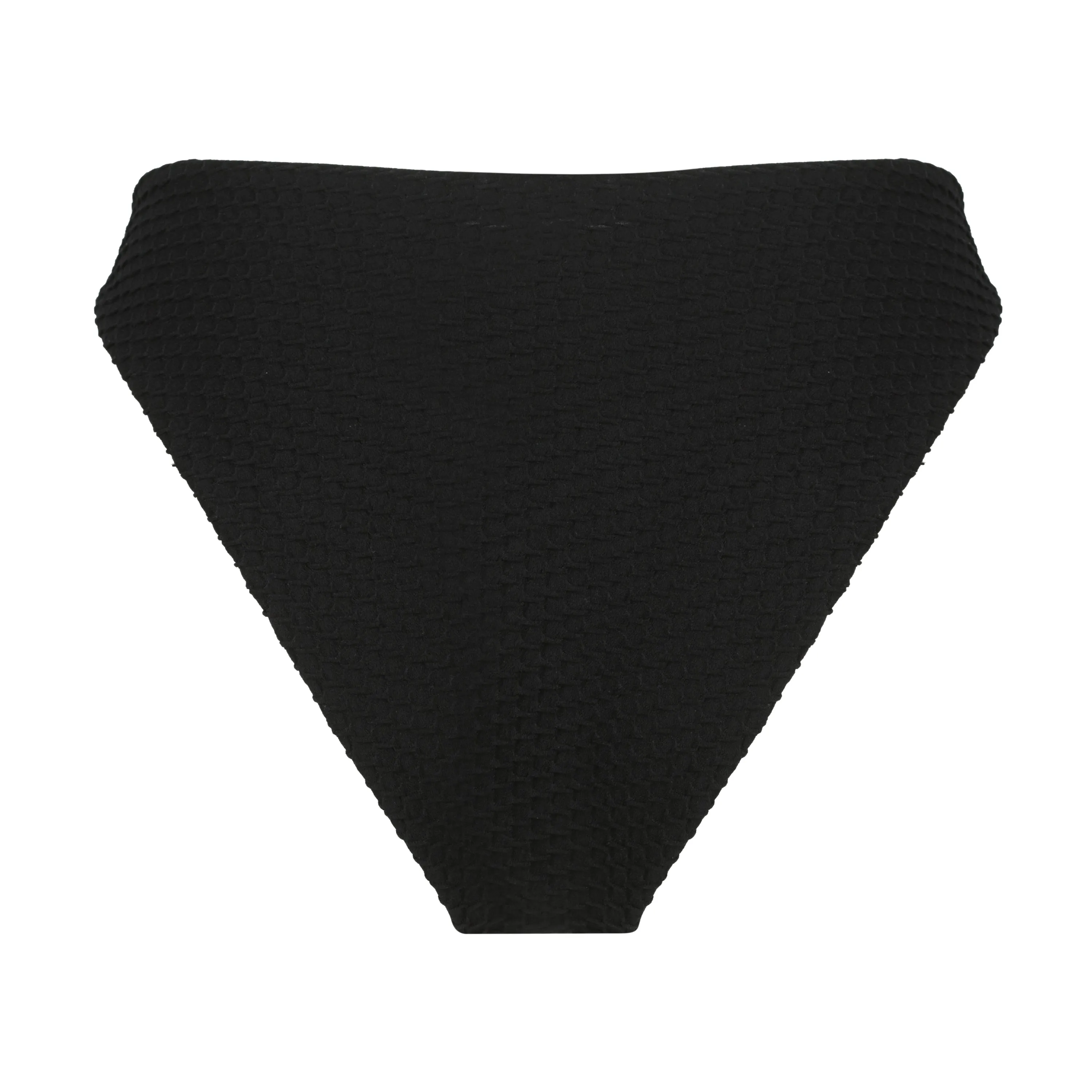 Grace Bikini Bottom - Black Waffle