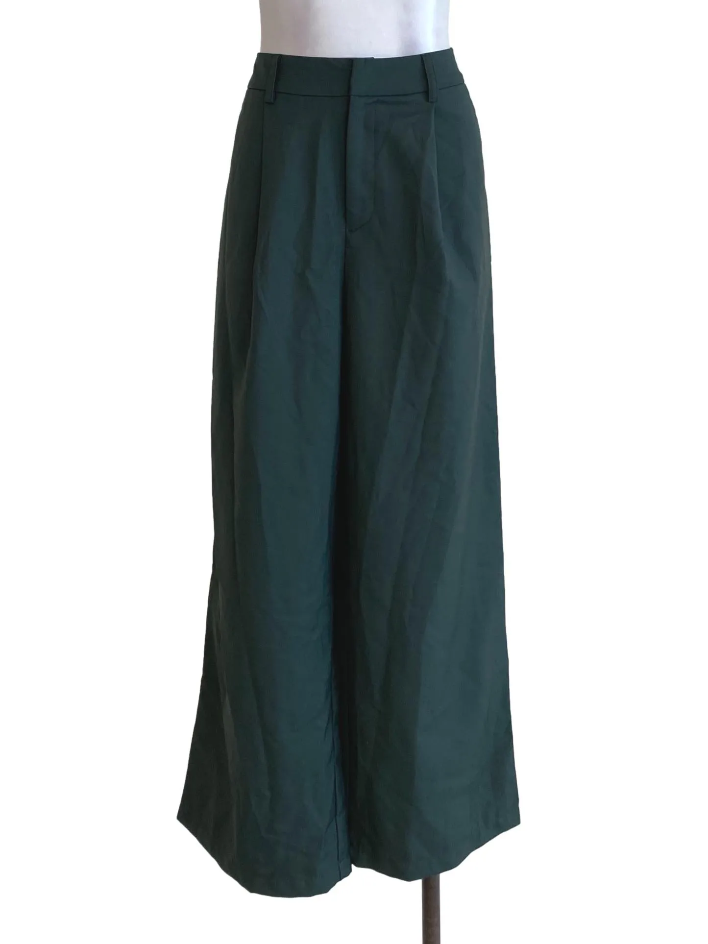 Green Long Wide Pants TTR
