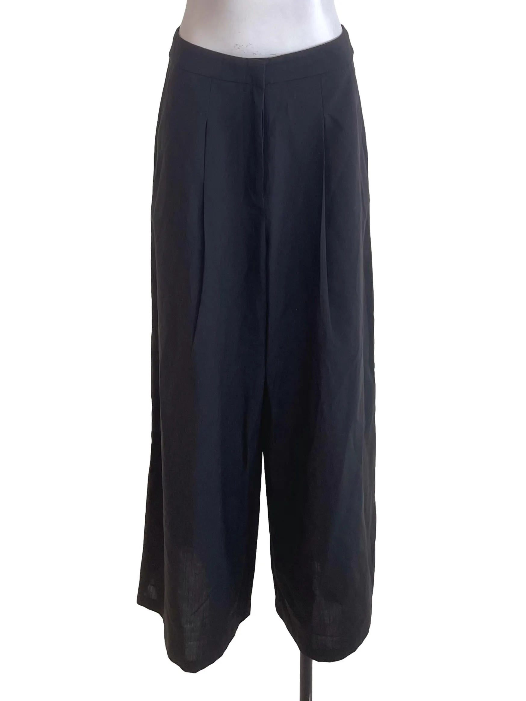 Green Wide Pants