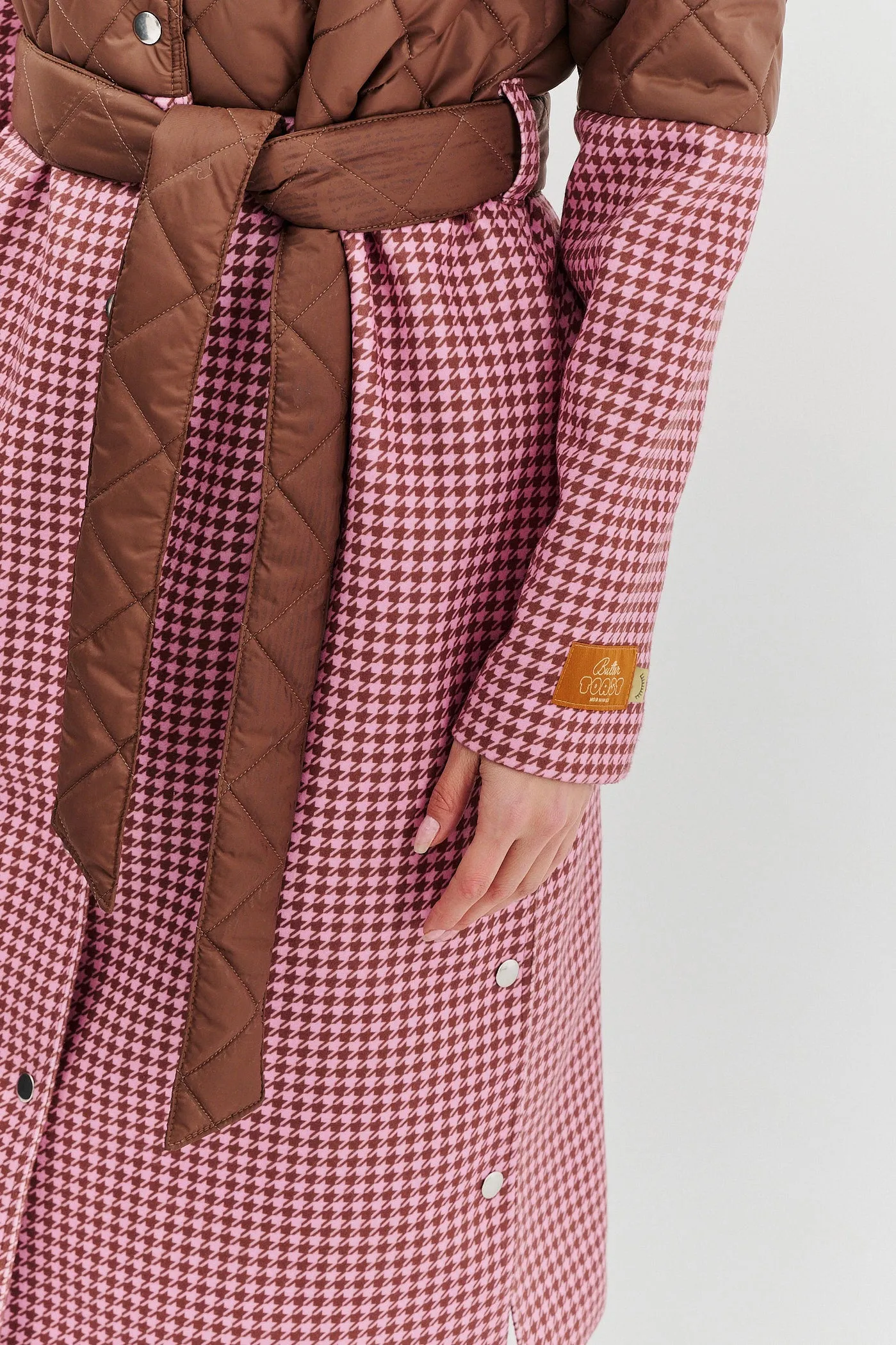 Harmony blended fabric coat