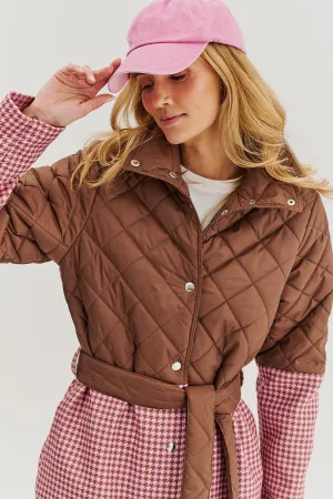 Harmony blended fabric coat