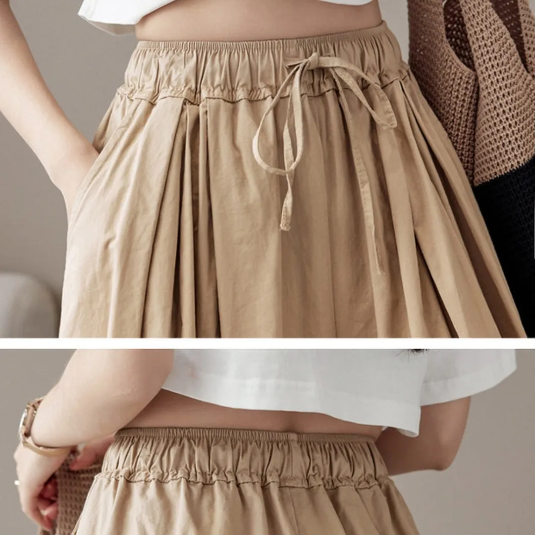 High Waist Wide Leg Culottes