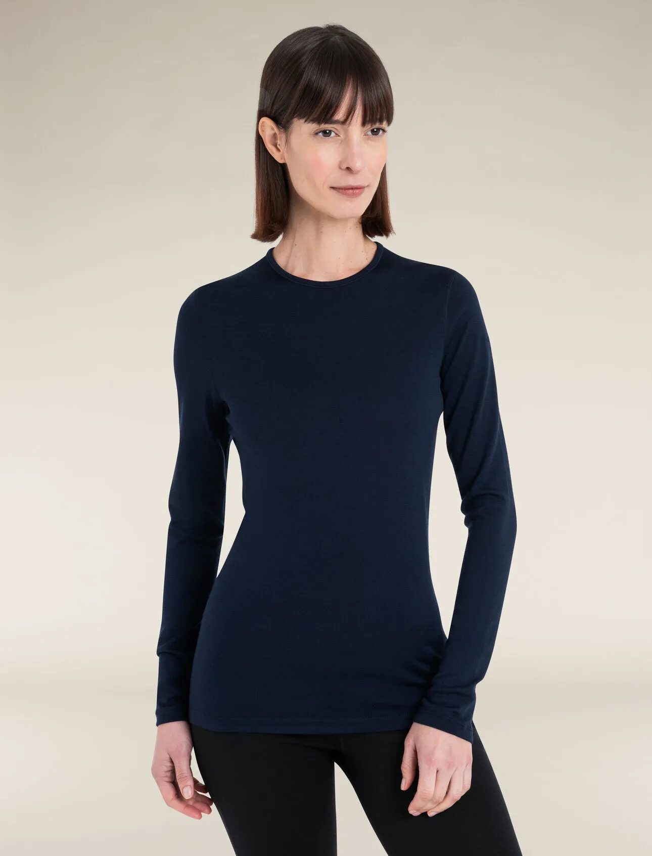 Icebreaker Merino 260 Tech Long Sleeve Crew Neck (Women's)