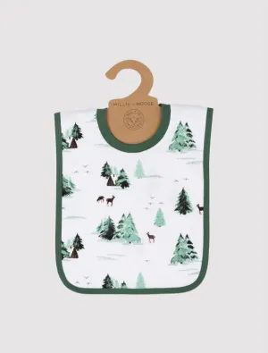 Infant Bib - Watercolor Trees