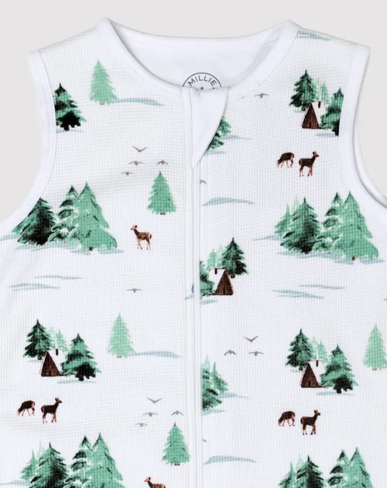 Infant Sleepsack (6M-12M) - Watercolor Trees