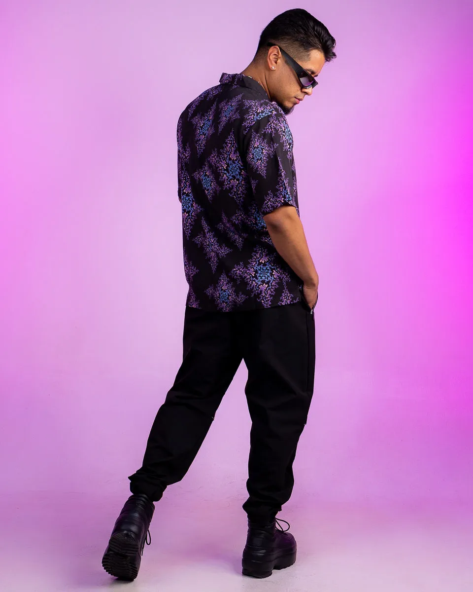 Insomniac Amoeba Button-Up Shirt