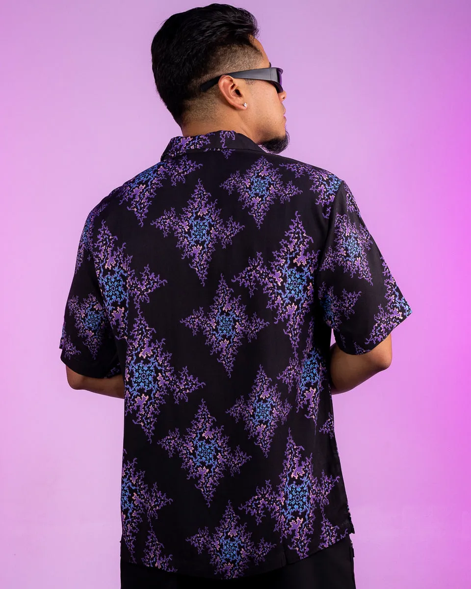 Insomniac Amoeba Button-Up Shirt