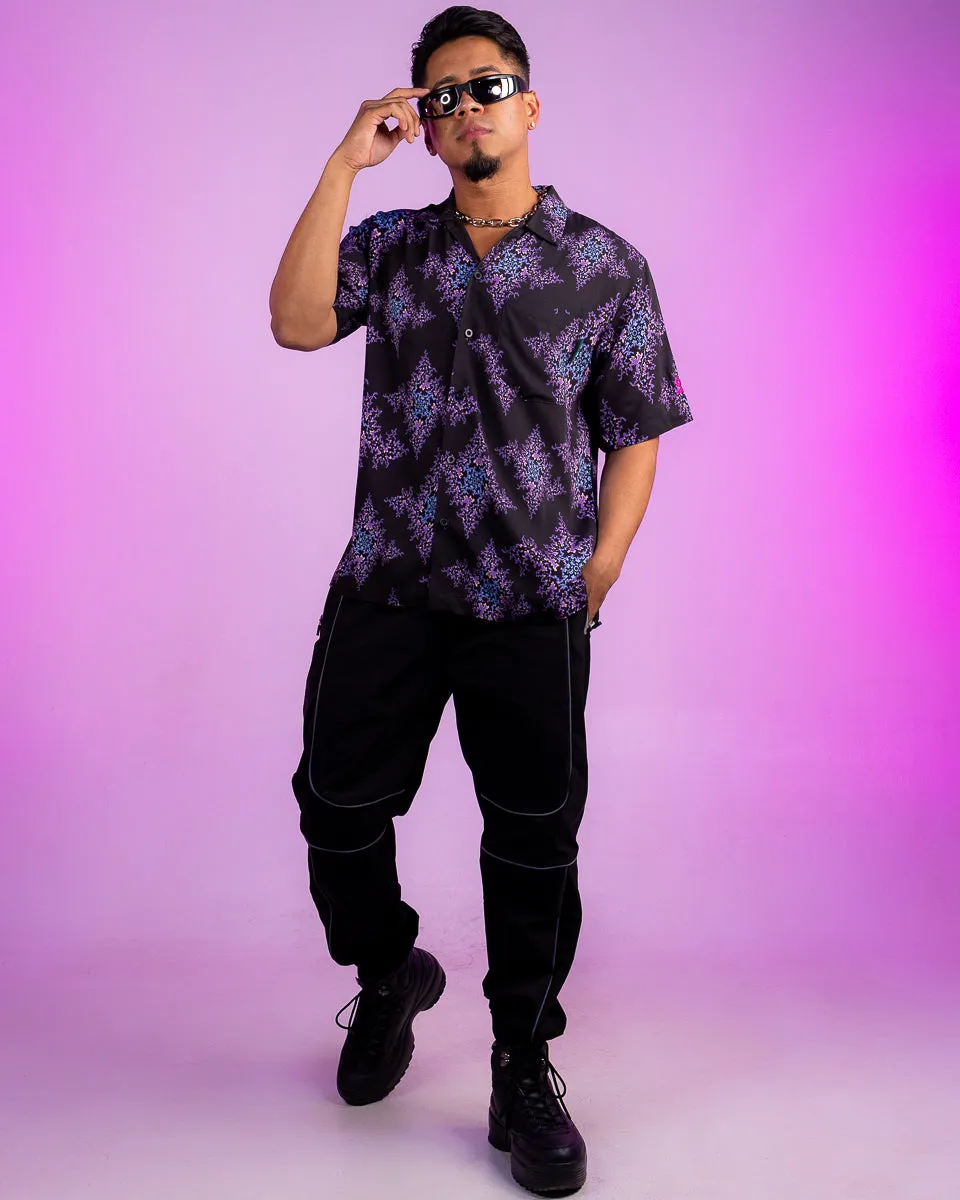 Insomniac Amoeba Button-Up Shirt