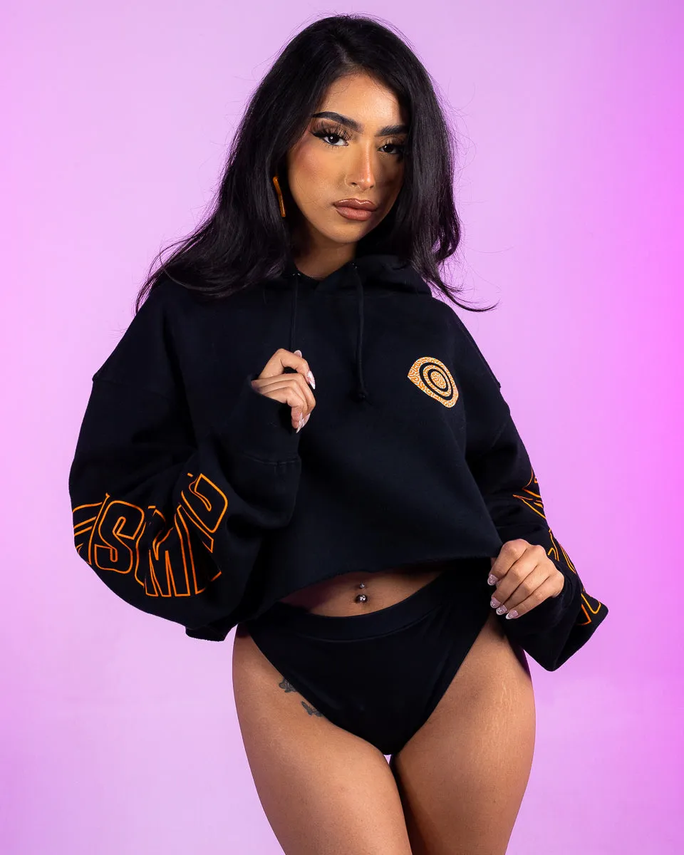 Insomniac Eye Guy Crop Hoodie