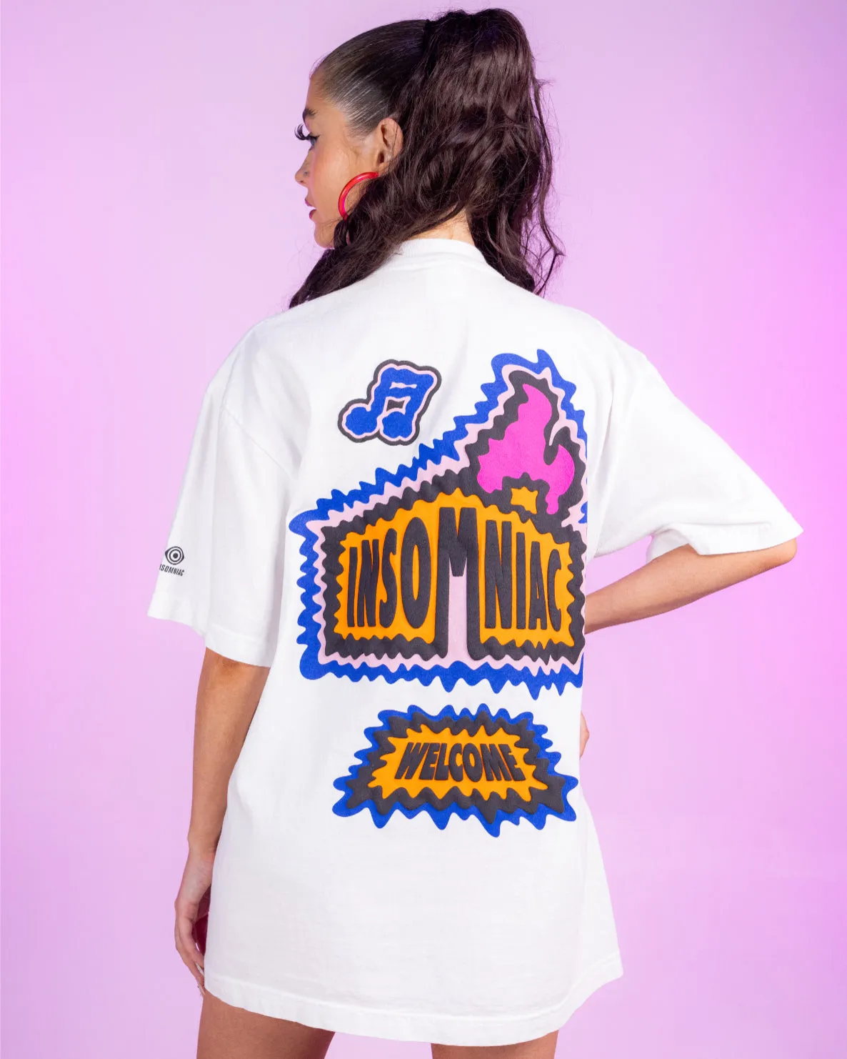 Insomniac Icons White Tee