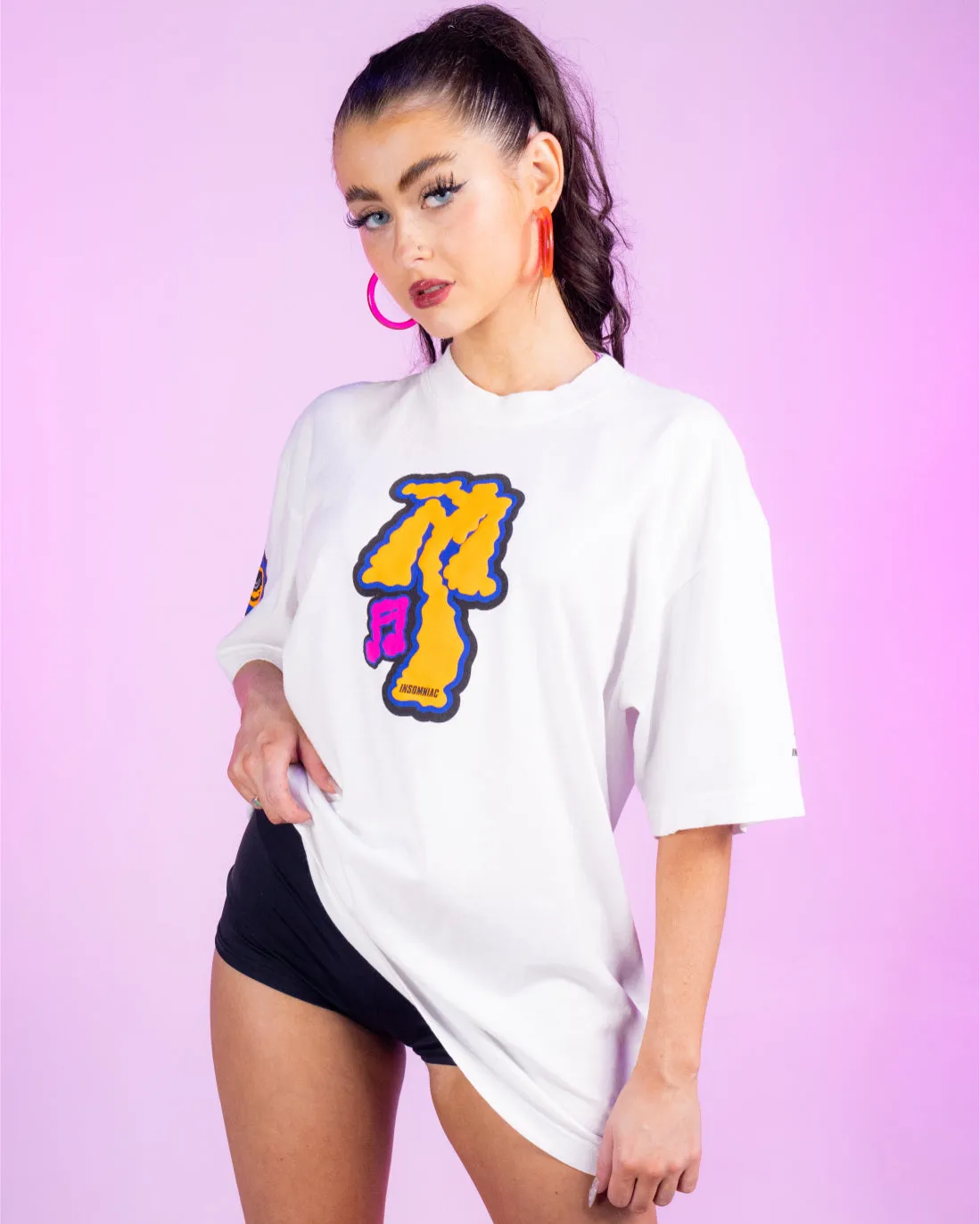 Insomniac Icons White Tee