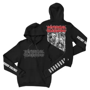Internal Bleeding - Face Ripper pullover hoodie