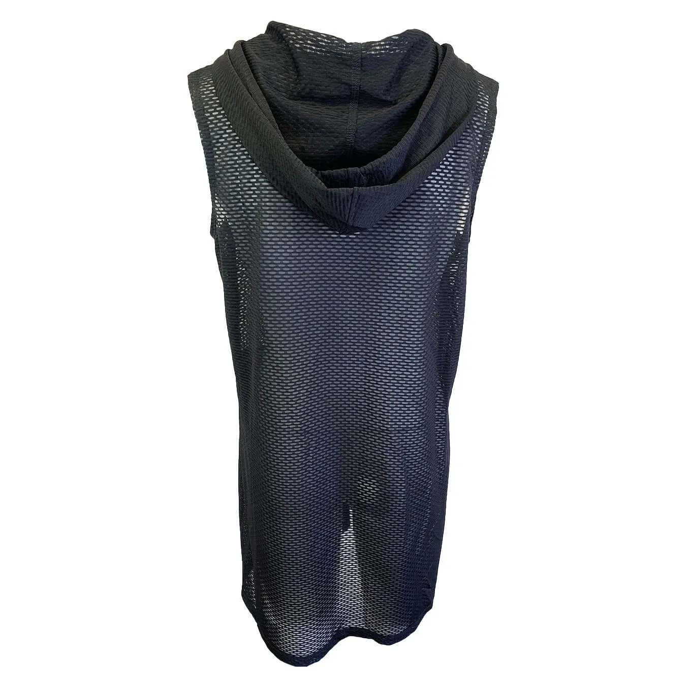 J Valdi Key West Lattice Back Dress Coverup - Black