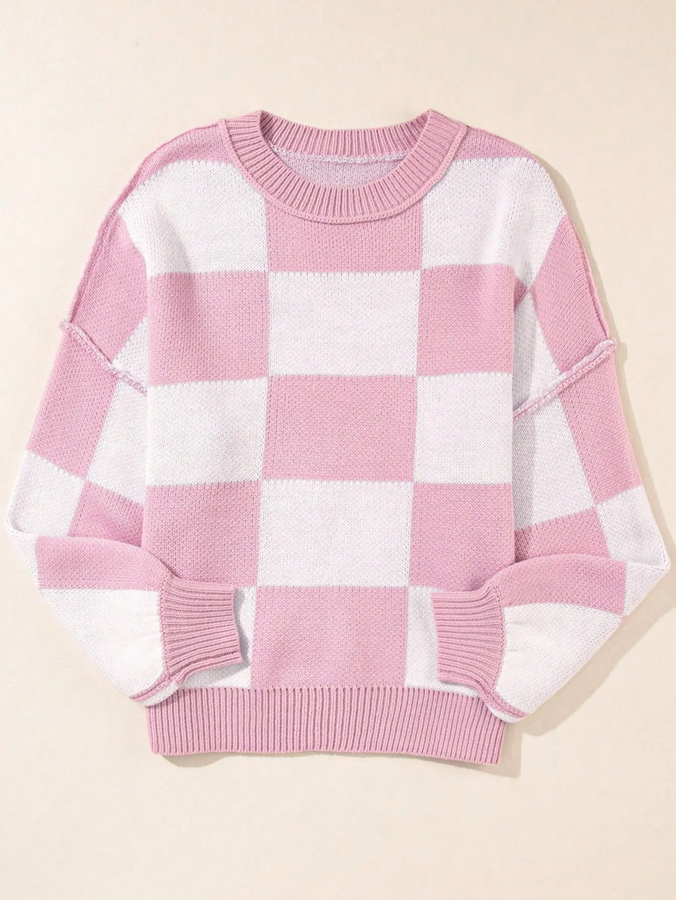 Jersey de manga de obispo a cuadros en Cherry Vibes CR