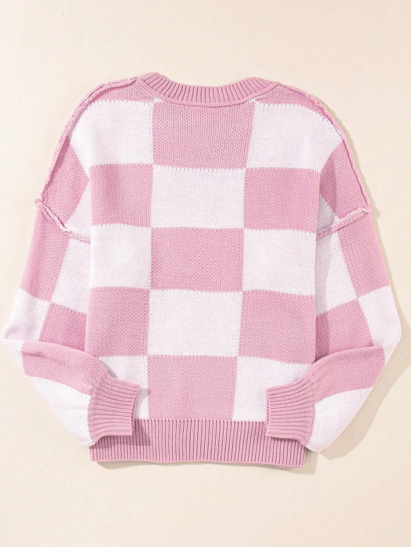 Jersey de manga de obispo a cuadros en Cherry Vibes CR