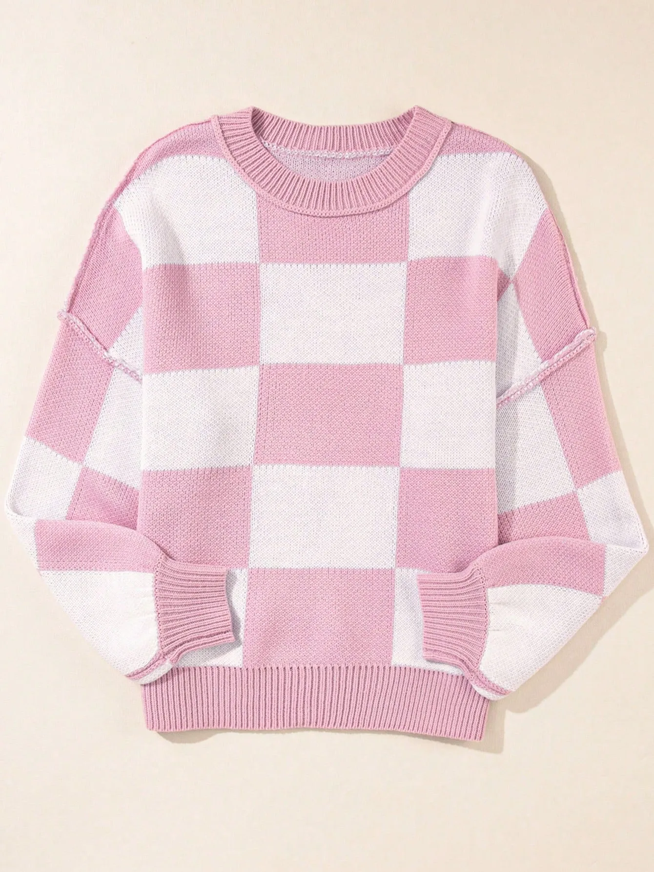 Jersey de manga de obispo a cuadros en Cherry Vibes CR