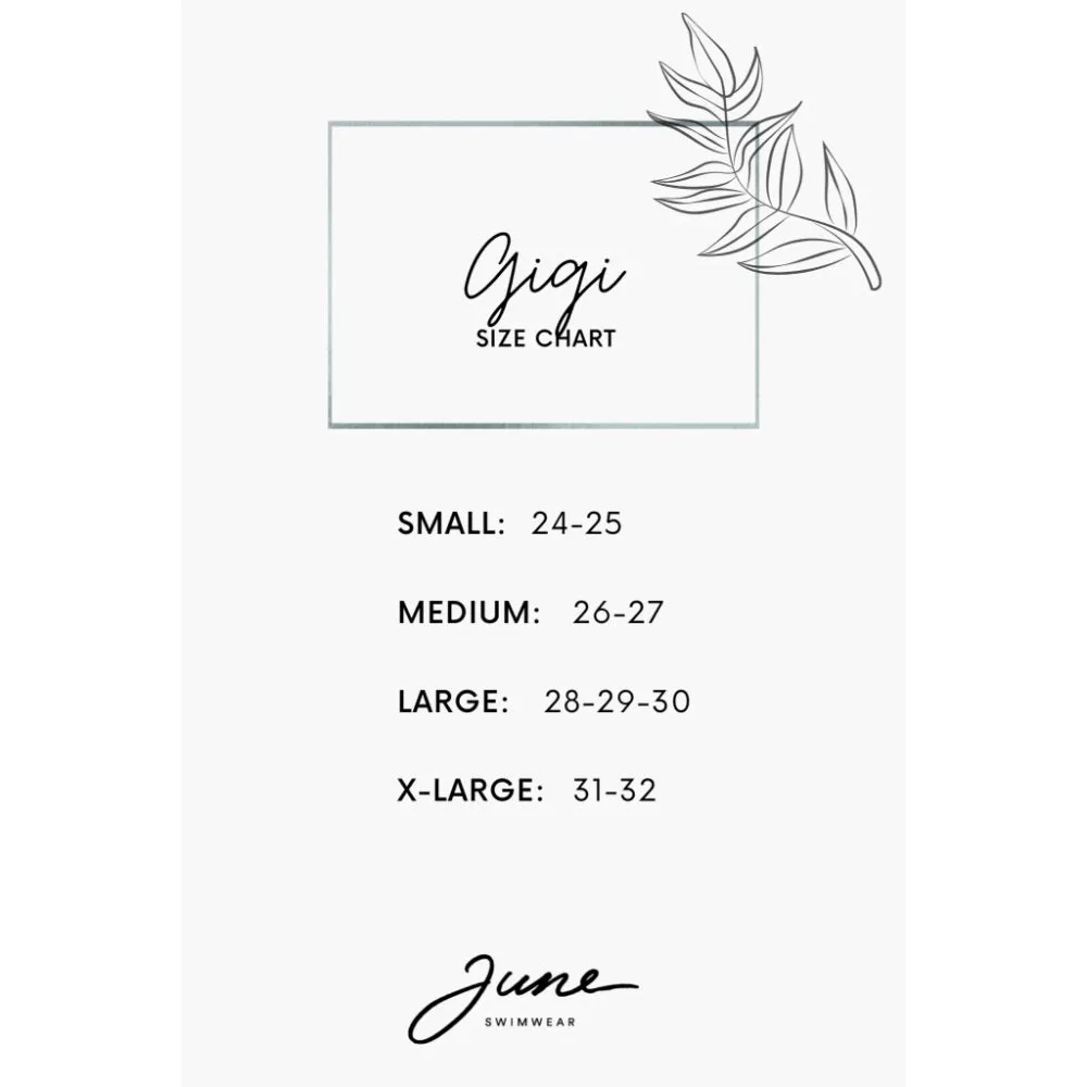 JUNE SWIMWEAR GIGI BOTTOM DAHLIAS