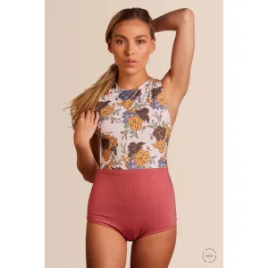 JUNE SWIMWEAR ROSY ONE PIECE BEGONIA/SORBET