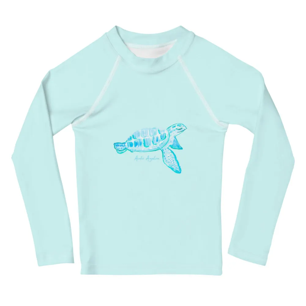Kids Tyler the Turtle Rash Guard