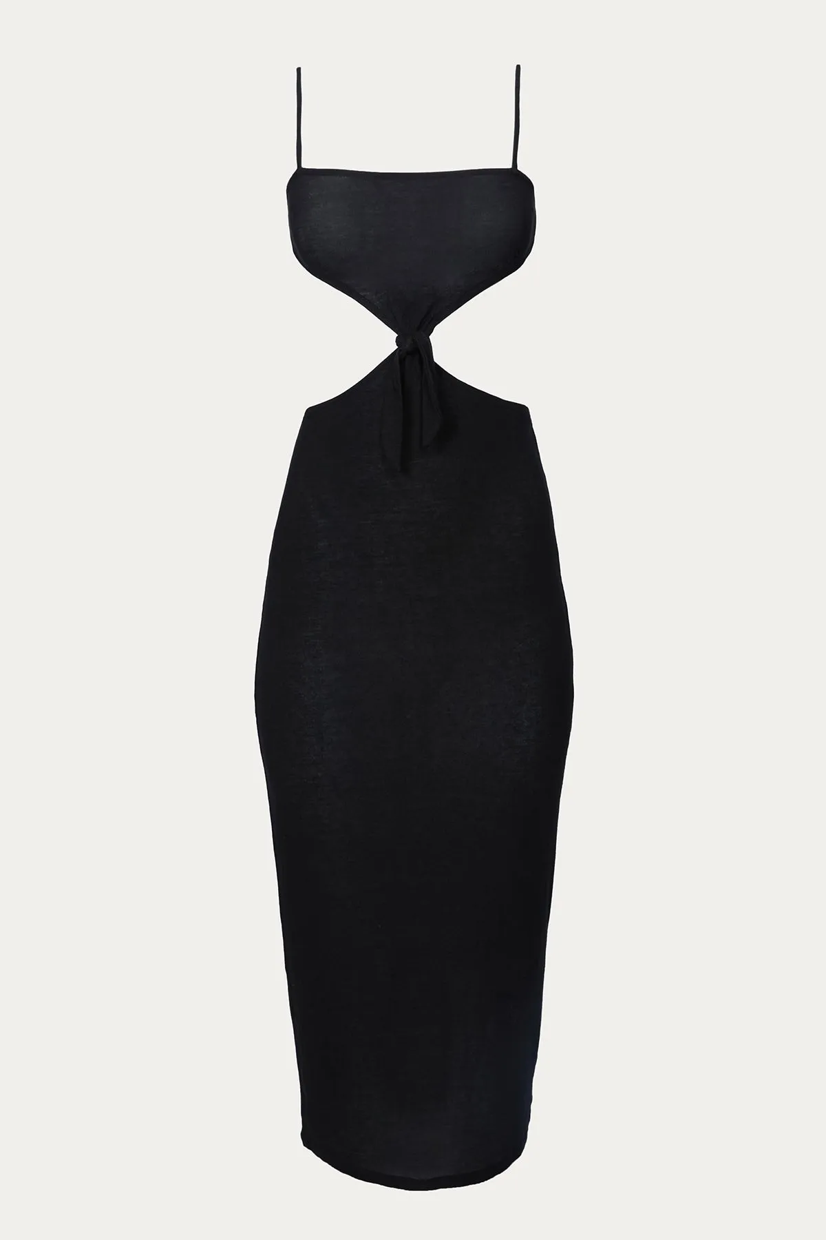 KNIT MIDI DRESS