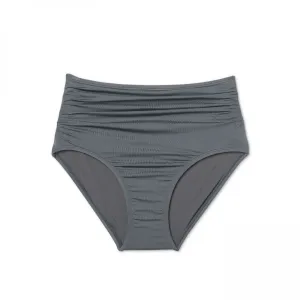 Kona Sol Women's Full Coverage High Waist Swim Bikini Bottom